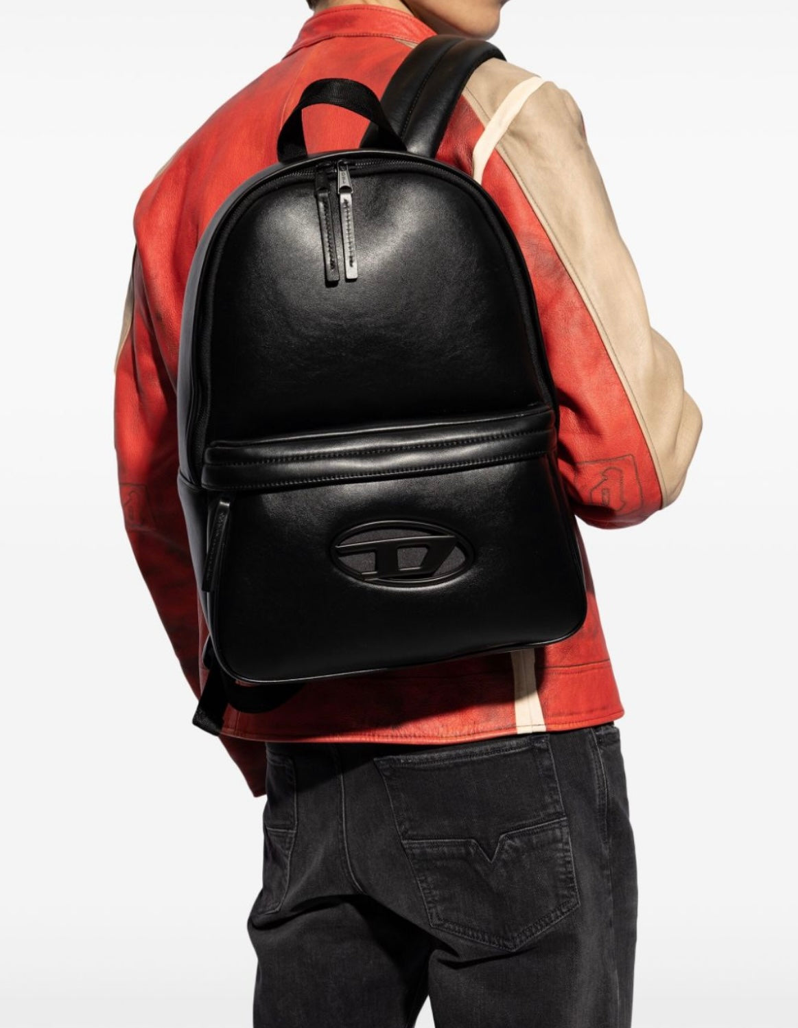 Diesel
Holi-D faux-leather backpack