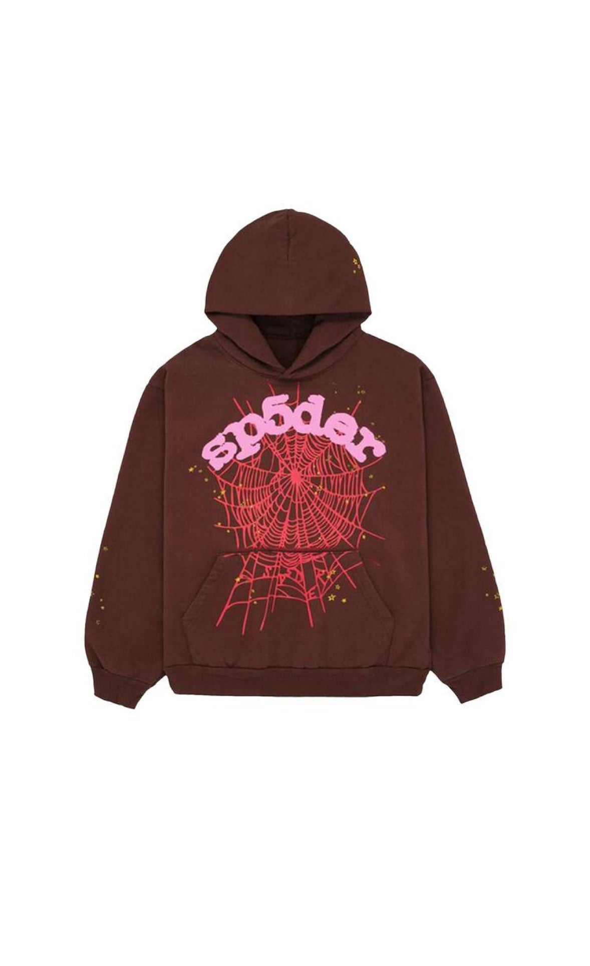 Sp5der Web Hoodie 'Brown'