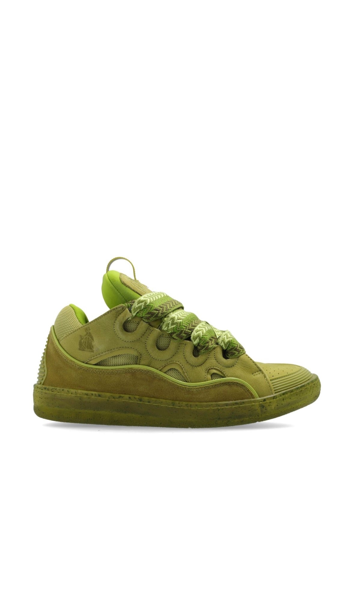 Lanvin
Curb panelled-design sneakers