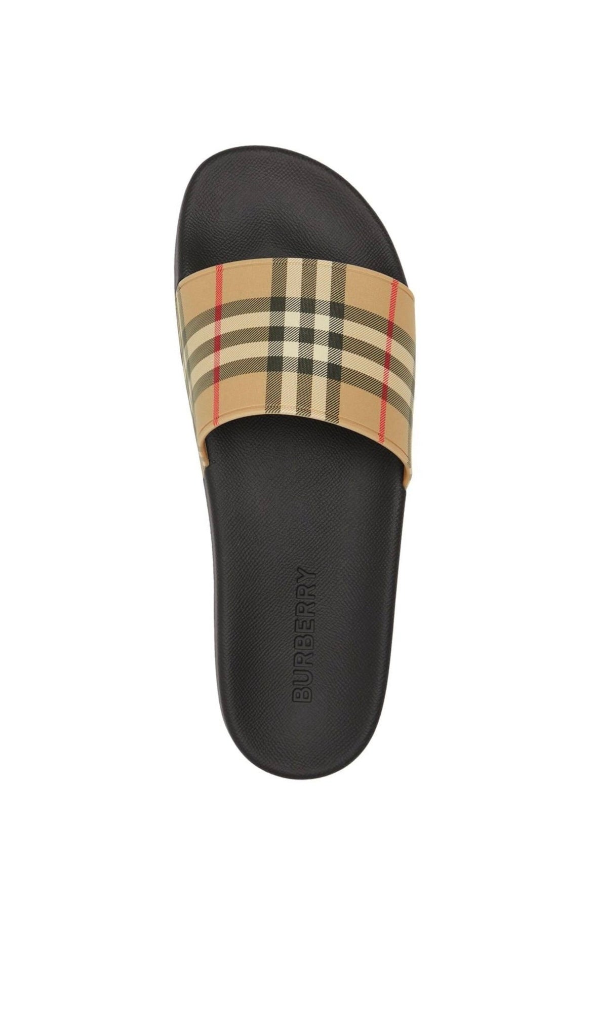 Burberry
Vintage check print slides