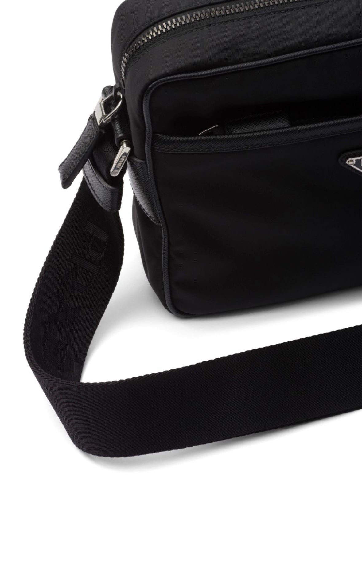 Prada
logo-plaque messenger bag