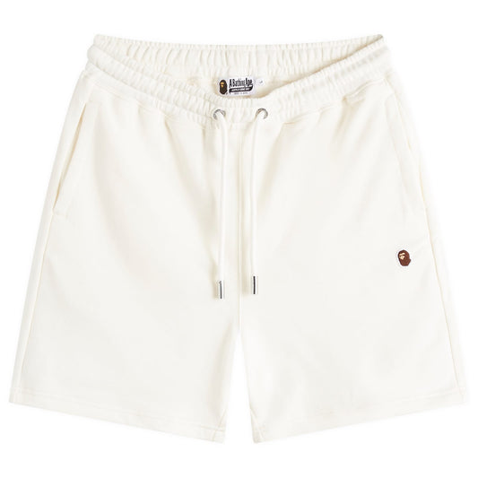 A Bathing Ape One Point
Sweat Short
White