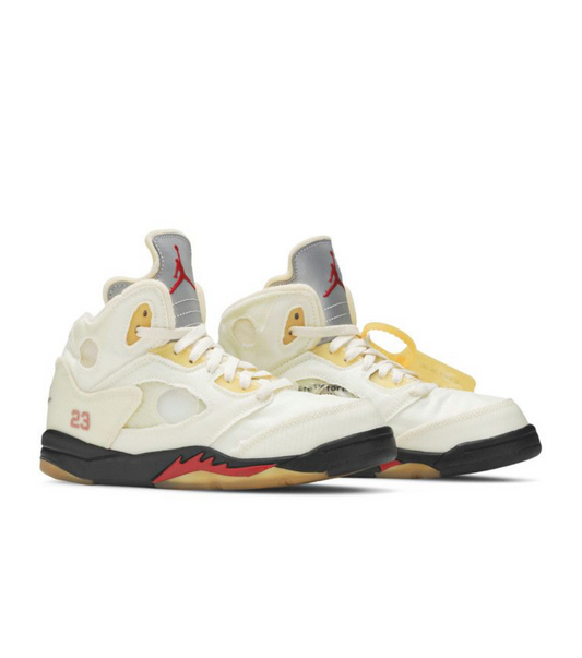 Off-White x Air Jordan 5 Retro SP
PS 'Sail'