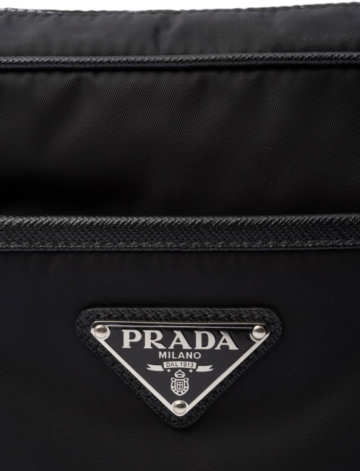 Prada
logo-plaque messenger bag