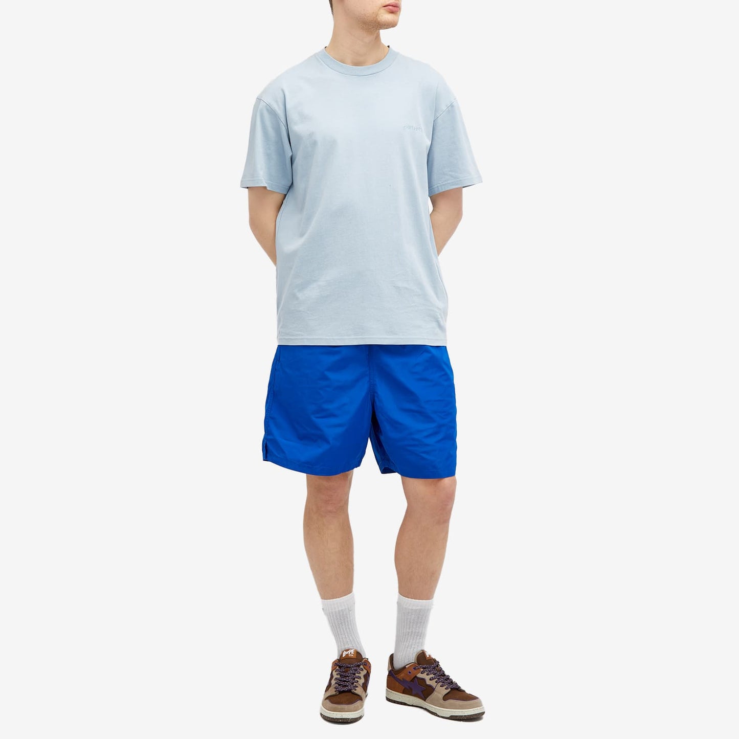 A Bathing Ape Ape Head
Nylon Beach Short
Blue