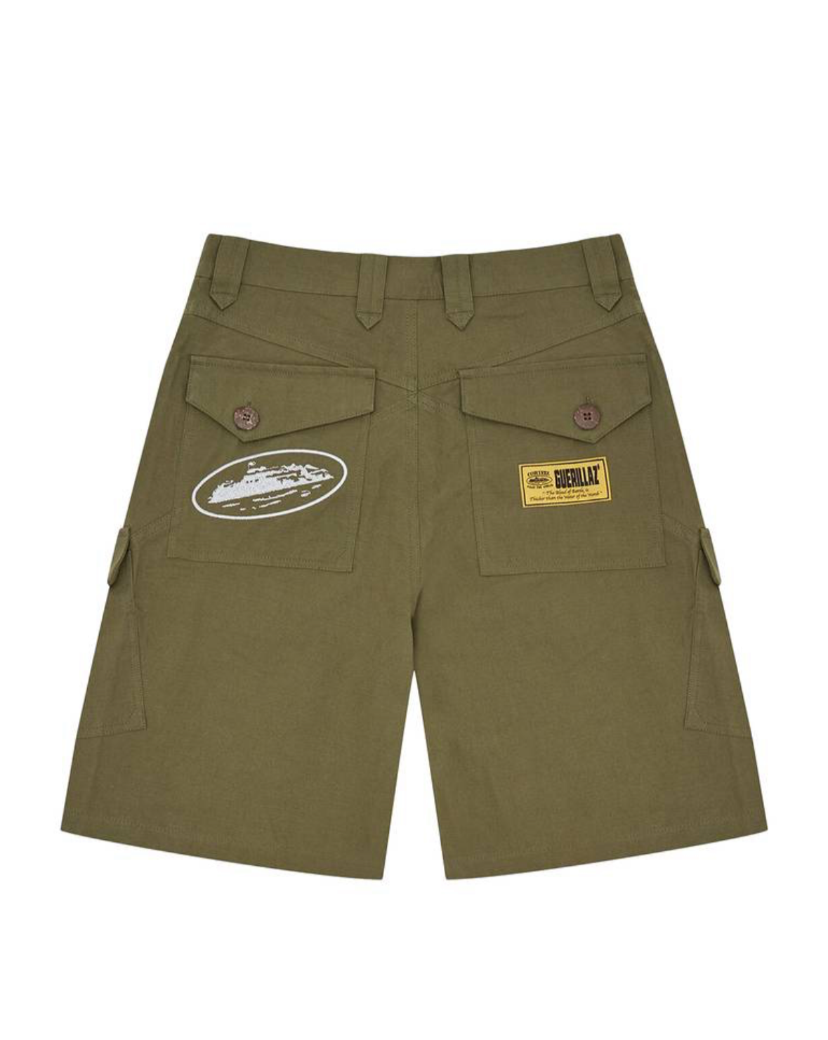 Corteiz Storm Cargo Shorts 'Khaki'