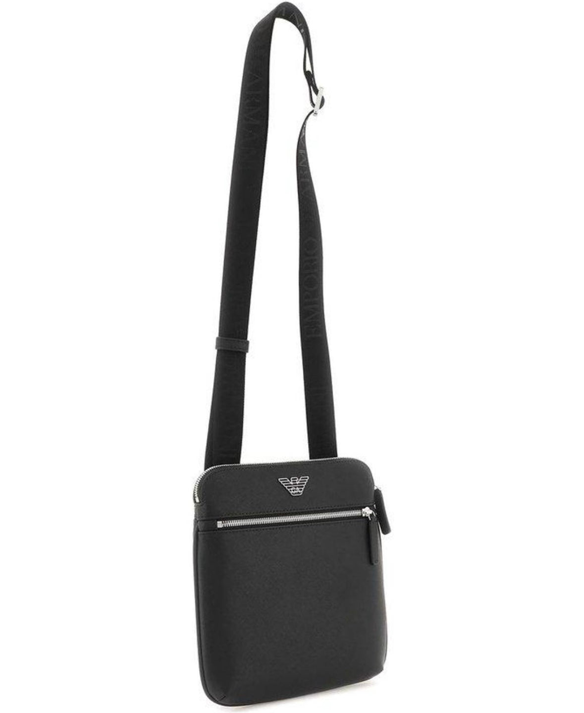 Emporio Armani
Regenerated-leather Shoulder Bag With Eagle Pate