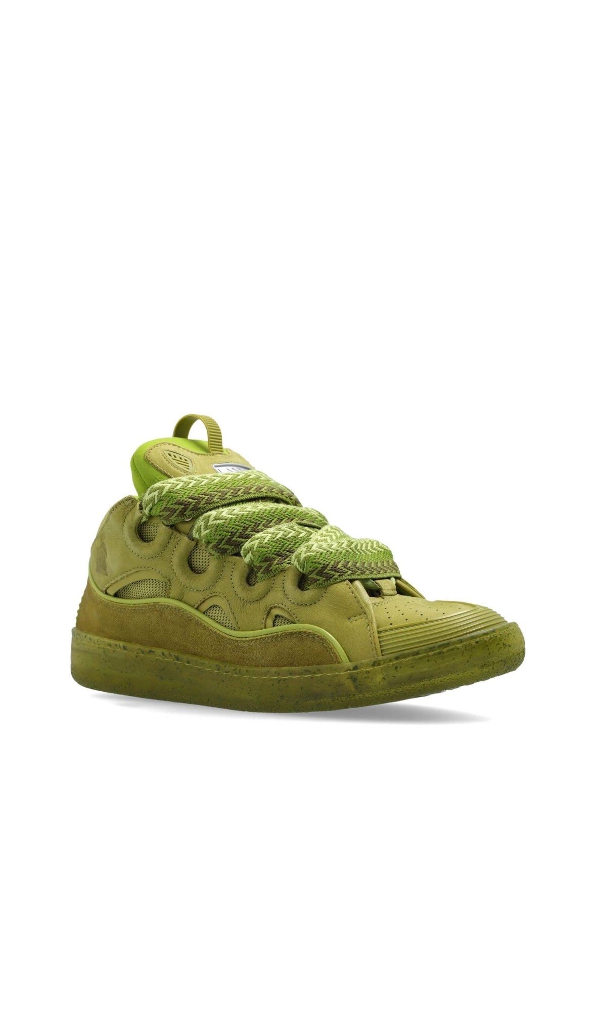 Lanvin
Curb panelled-design sneakers