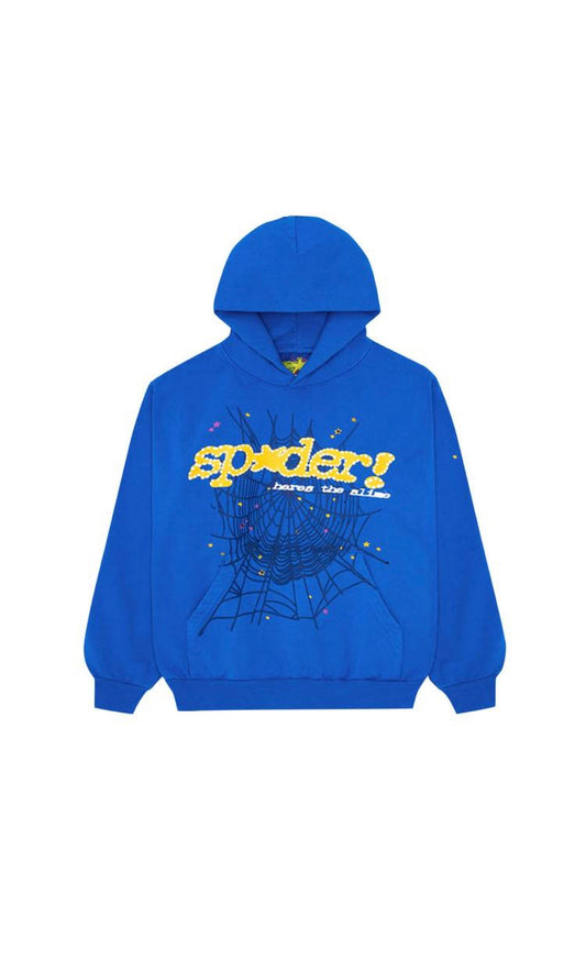 Sp5der Hoodie 'TC Blue'