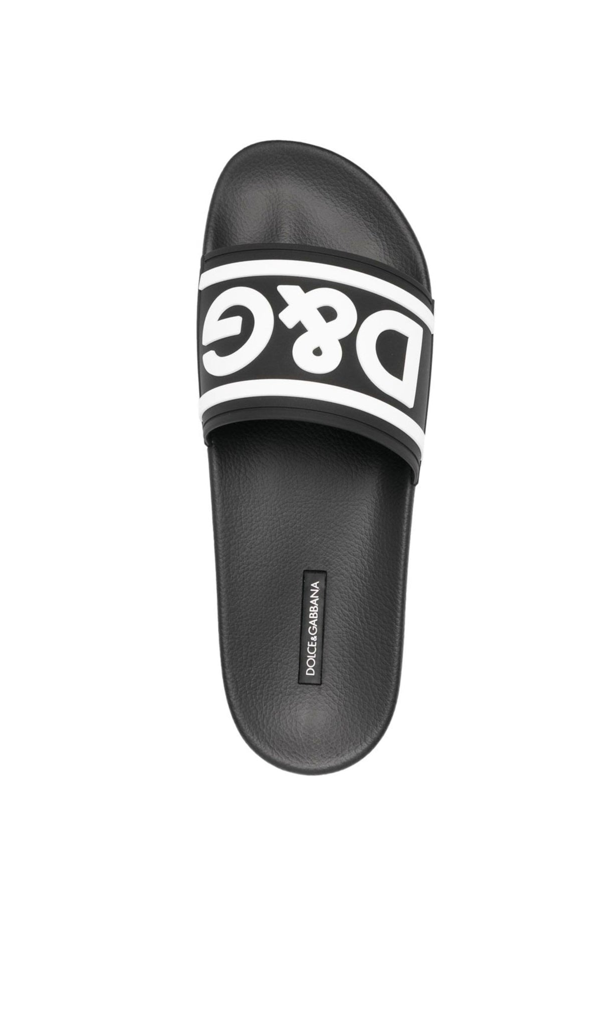 Dolce & Gabbana logo-print beach sliders