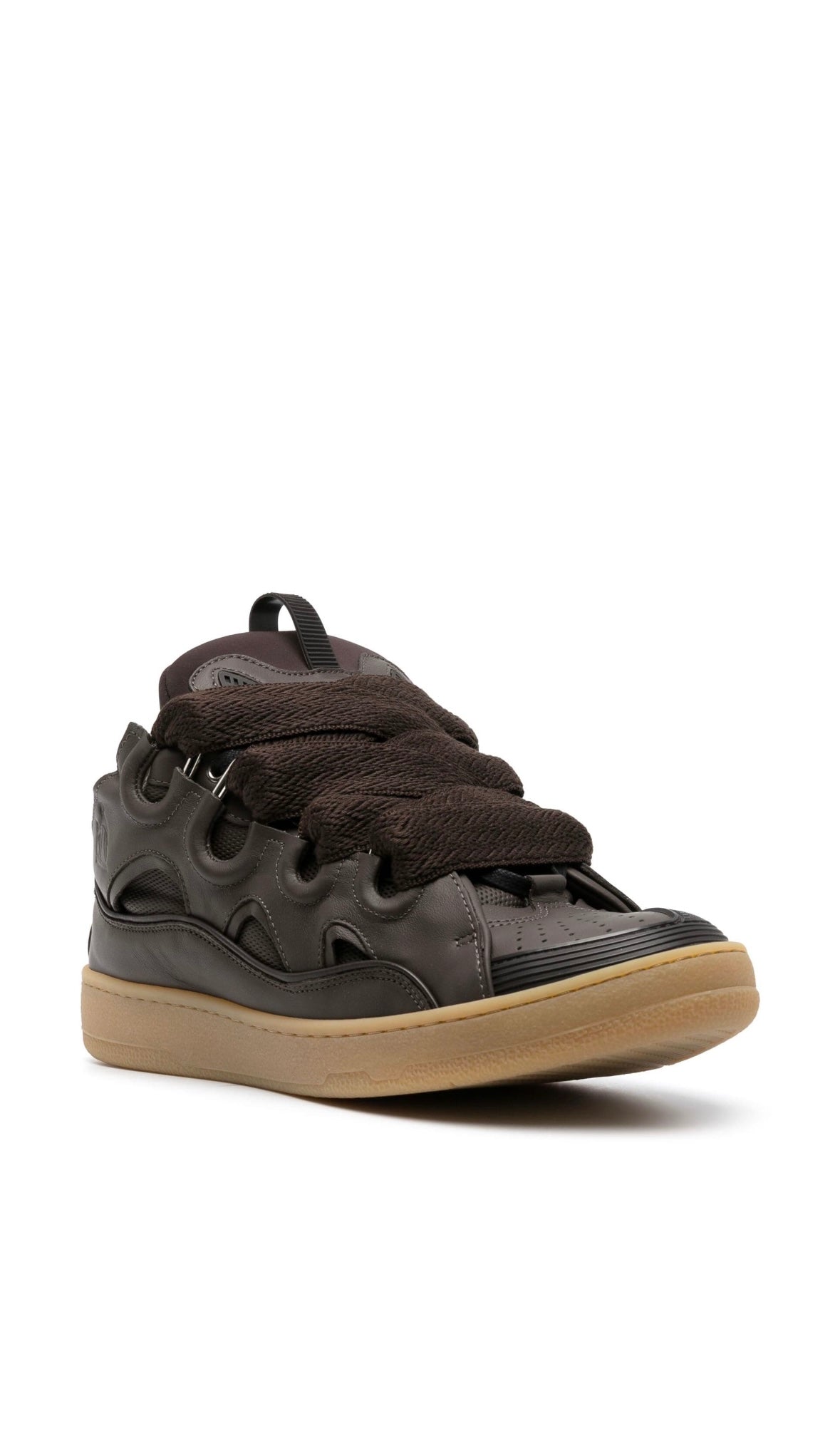 Lanvin
Curb leather sneakers