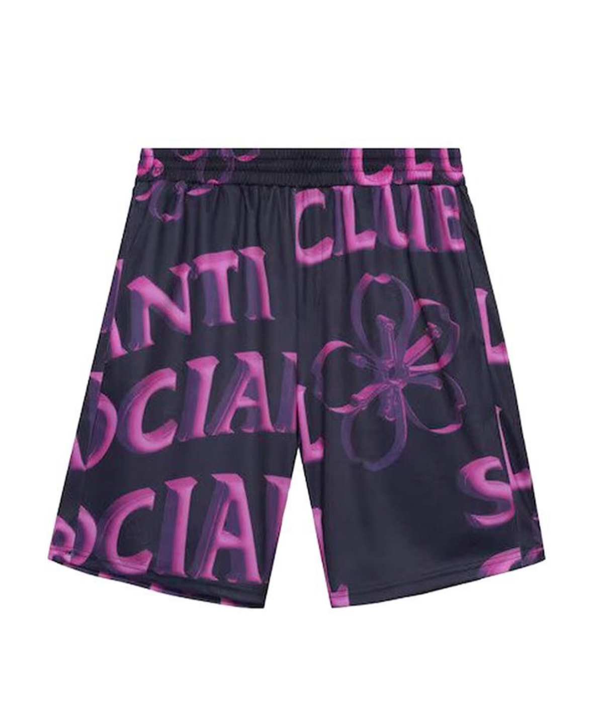 Anti Social Social Club Coral Crush
Mesh Bored Shorts 'Black'