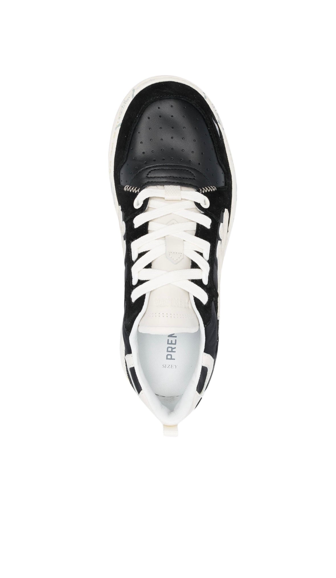 Premiata
Drake logo-patch sneakers