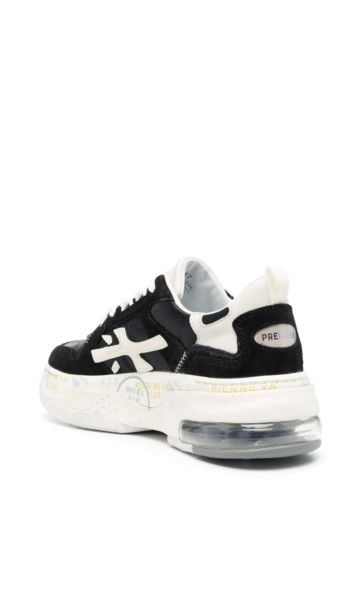 Premiata
Drake logo-patch sneakers