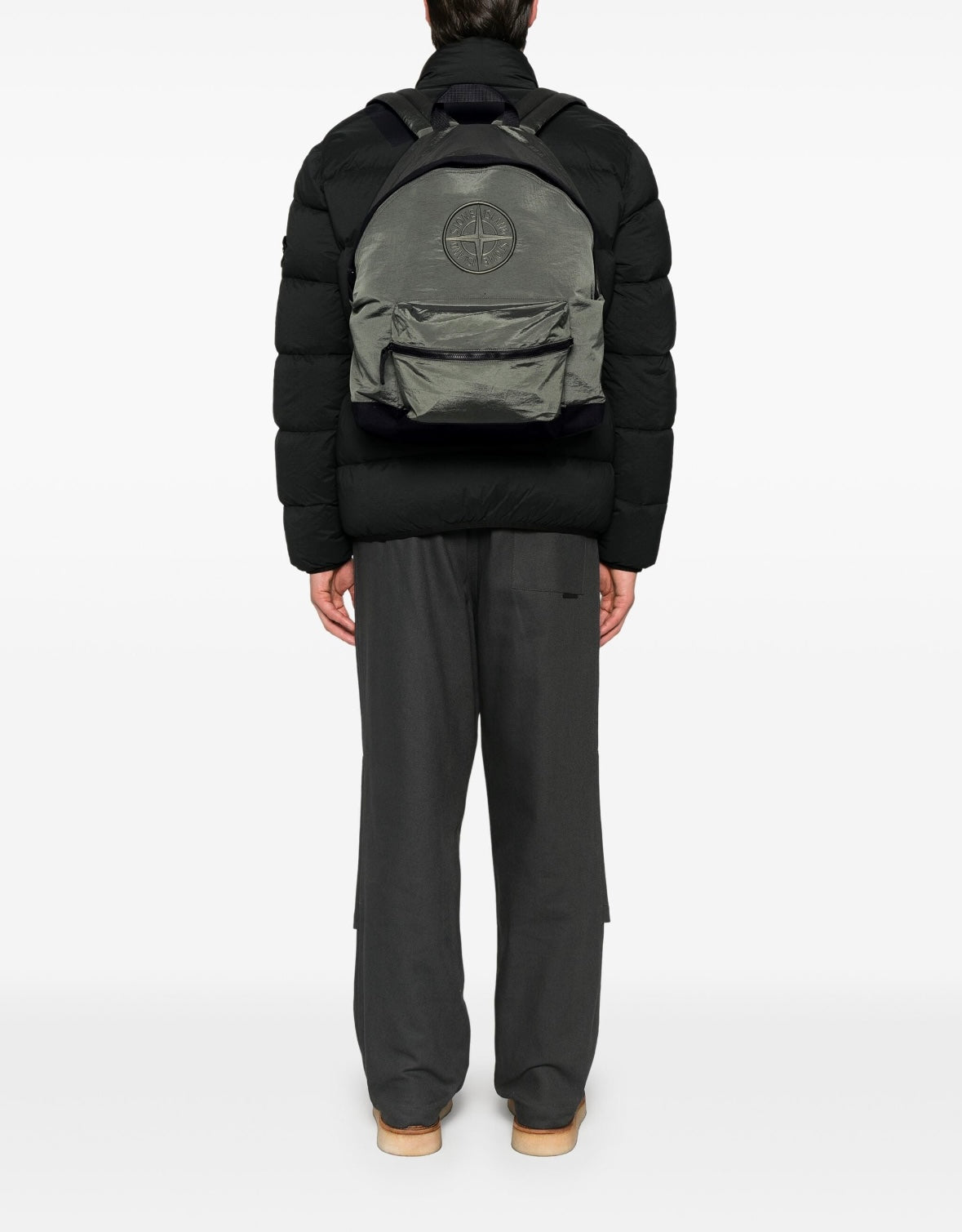 Stone Island
Compass-motif backpack