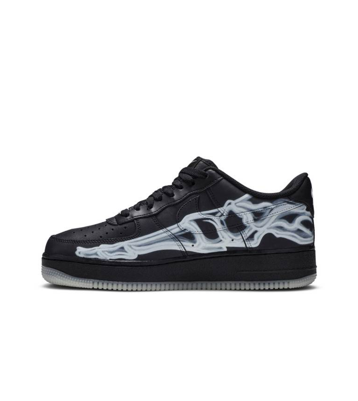 Air Force 1'07 QS 'Black Skeleton'