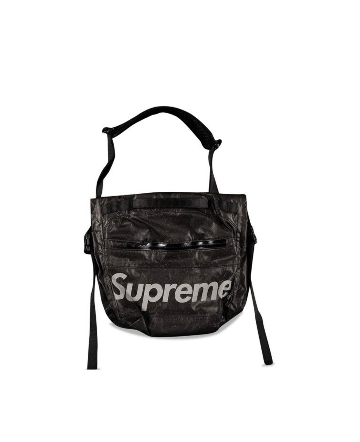 Supreme Waterproof Reflective Speckled Shoulder Bag 'Black'