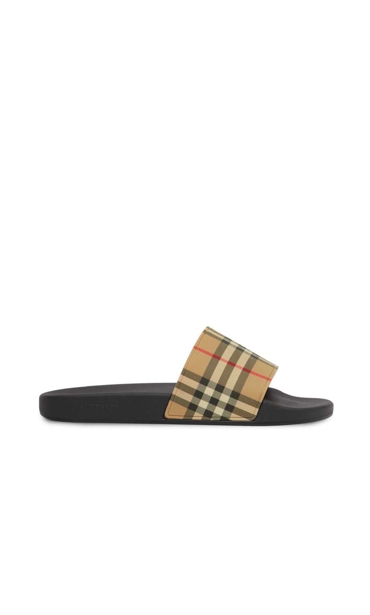 Burberry
Vintage check print slides